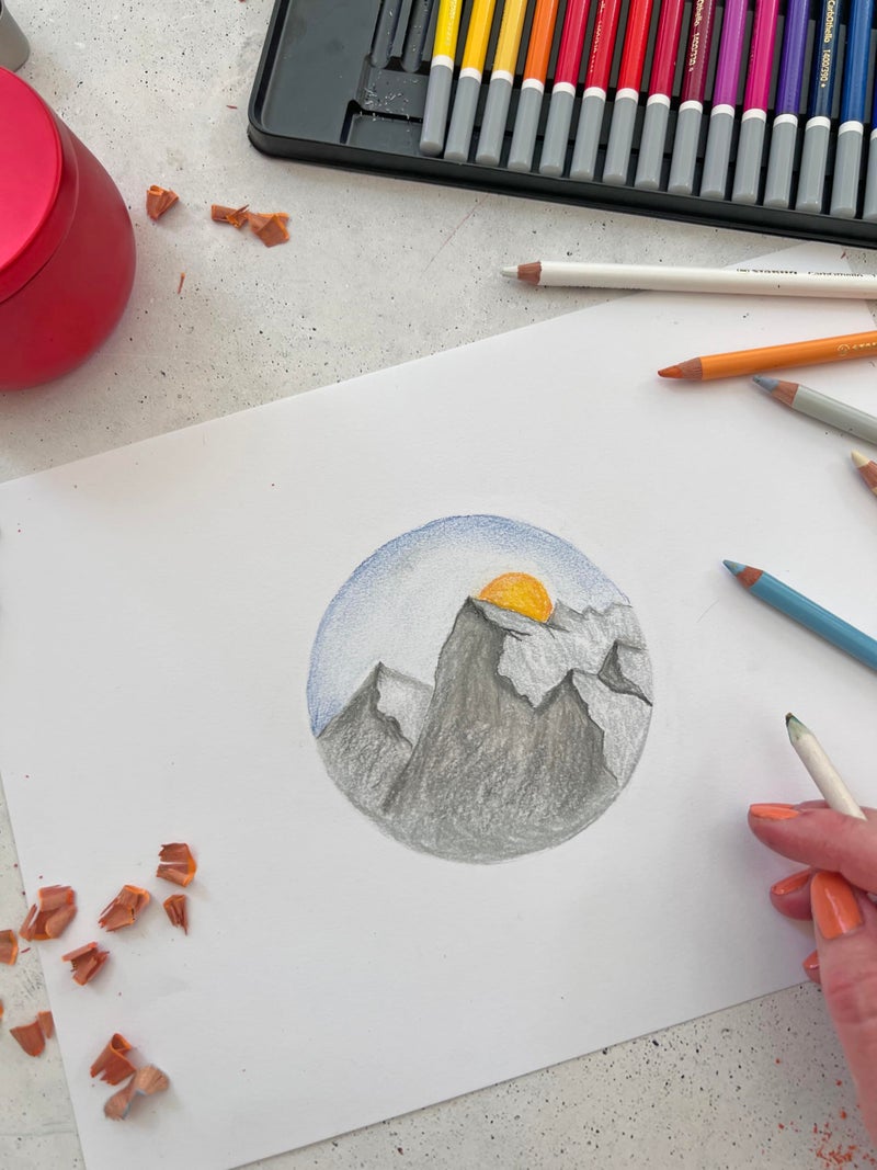 Stabilo CarbOthello Pastel Pencil - No. 100 - Titanium White - Box of 12 - Image 3