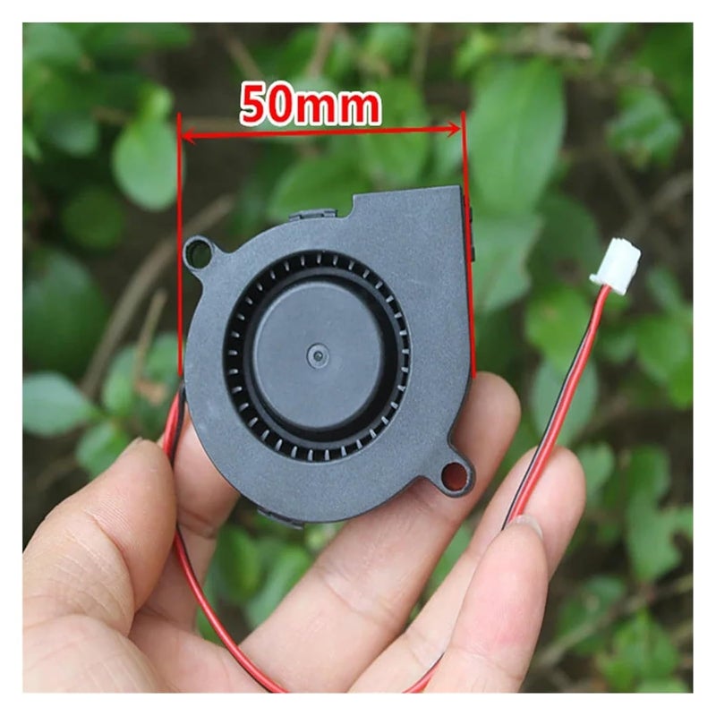 50x50x15mm 5015 Brushless Turbo Fan DC 5V 12V 24V Centrifugal Cooling Fan 2Pin for 3D Printer - Image 3