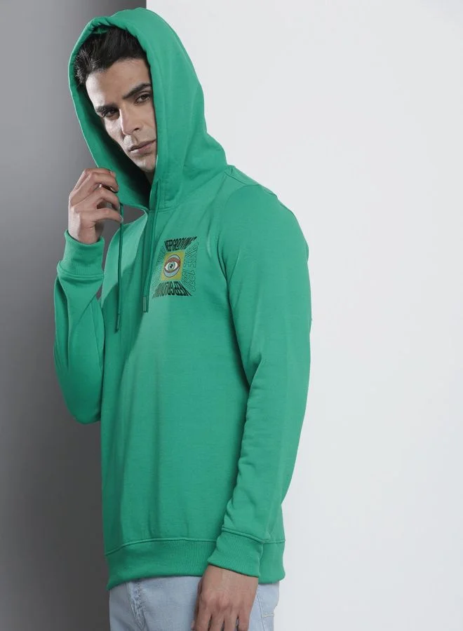 The Indian Garage Co  The Indian Garage Co Men Regular Fit Printed Round Neck Full Sleeves Sweatshirt  | Best Price UAE