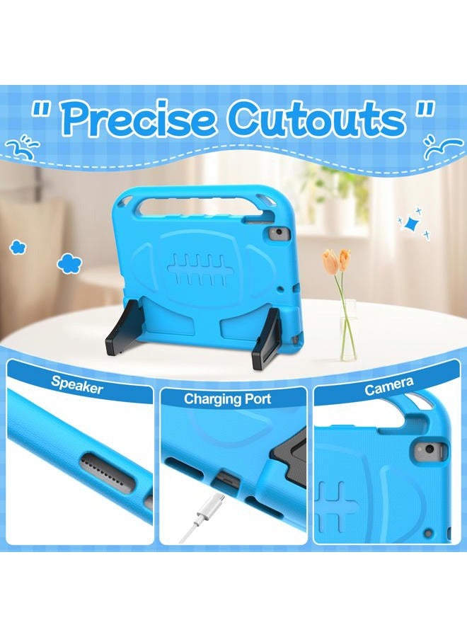BMOUO Kids Case for New iPad 10.2 2021/2020/2019 - iPad 9th/8th/7th Generation Case for Kids, with Built-in Screen Protector, Shockproof Handle Stand Kids Case for iPad 10.2" (9th/8th/7th Gen) - Blue - Image 5