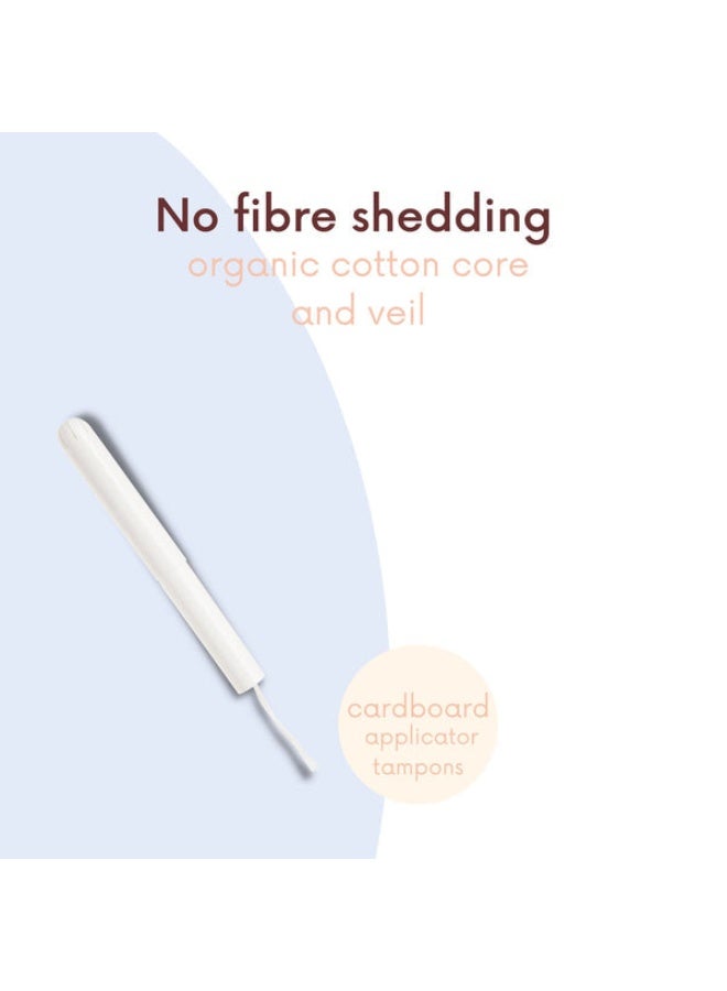 PLASTFREE 100% Organic Cardboard Applicator Tampons - Regular - Image 3