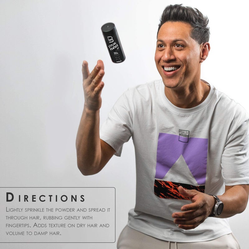 L3 Level 3 After Shave Spray Cologne - Softens Skin - Refreshes and Relieves Face and Skin - Styling Powder Included (Aqua) - Image 2