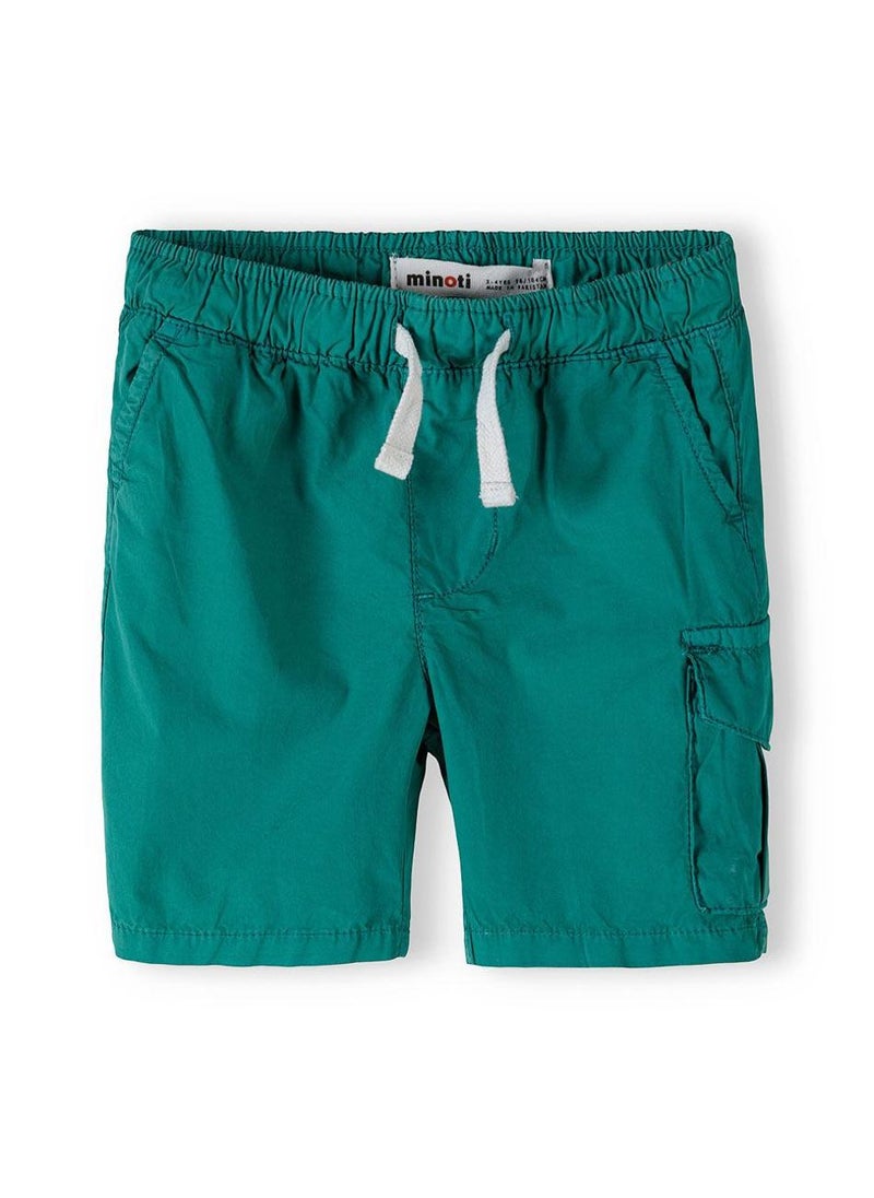 MINOTI Teen Poplin Cargo Shorts - Image 2