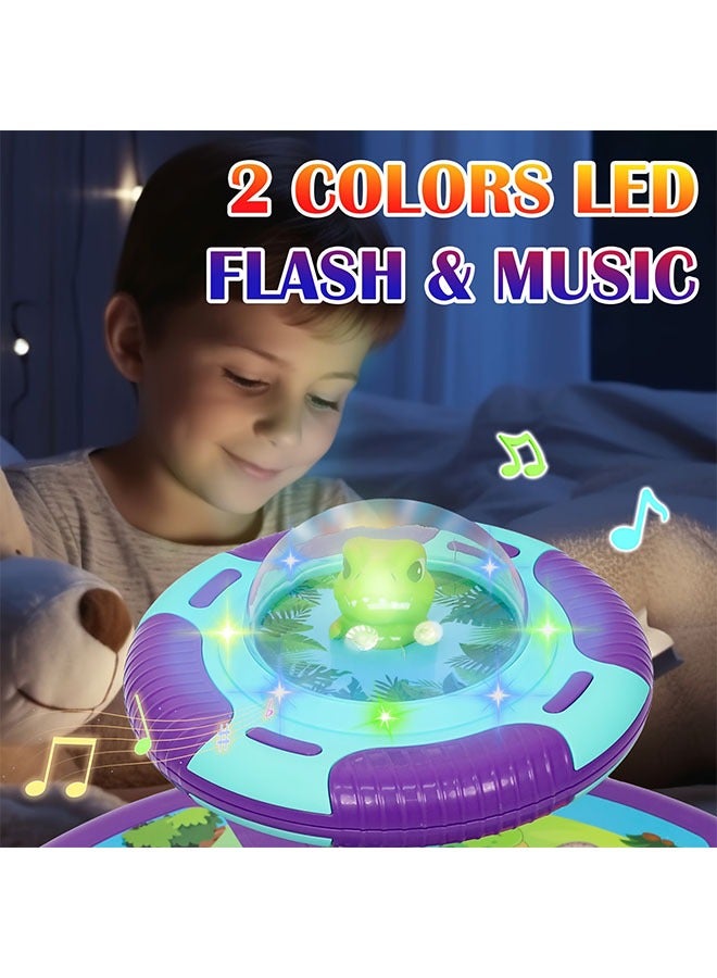 360° Rotating Toy | Musical Interactive Sensory Toy with Music and LED Flashlight, Suitable for Youngsters Aged 3, 4, 5 and 6 Years Old, Christmas/Halloween/Birthday Gift for Boys and Girls Over 18 Months Old - Image 4