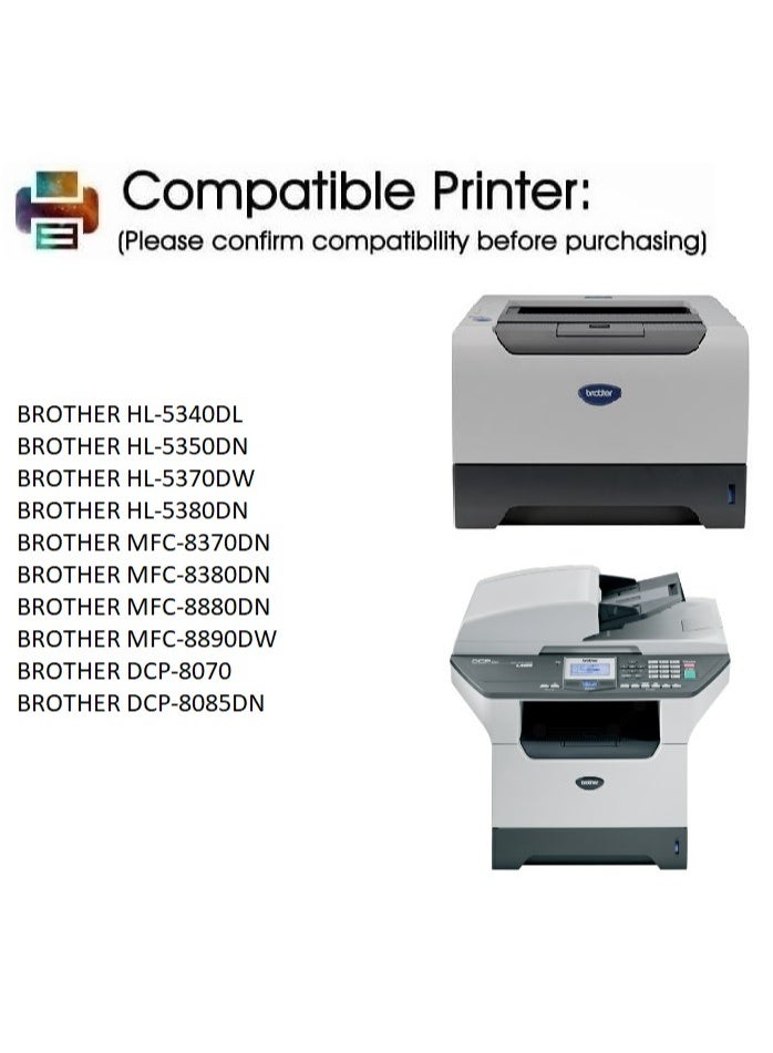 TN-3290 Black Toner Cartridge Replacement For Brother HL 5340DL, 5350DN, 5370DW, 5380DN, MFC 8370DN, 8380DN, 8880DN, 8890DW, DCP 8070, 8085DN (Black) - Image 5