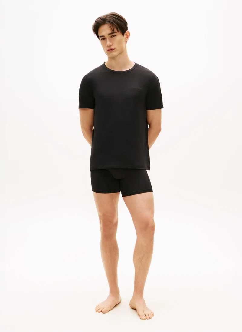 تومي هيلفيغر صندوق هدايا تي شيرت بوكسر بريفز الفاخر اليومي