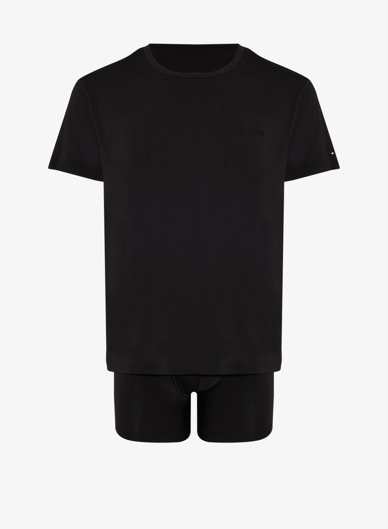TOMMY HILFIGER Everyday Luxe T-Shirt And Boxer Briefs Gift Box - Image 1