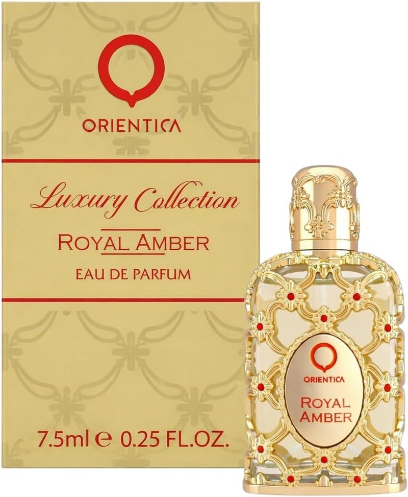 ORIENTICA Luxury Collection Royal Amber Eau De Parfum - 7.5ml - Image 1