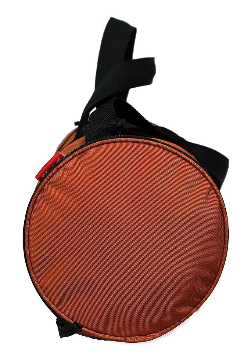 SFANE Polyester Shoulder/Sports Duffle/Gym Bag with Separate Shoe Compartment (Orange) - Image 3