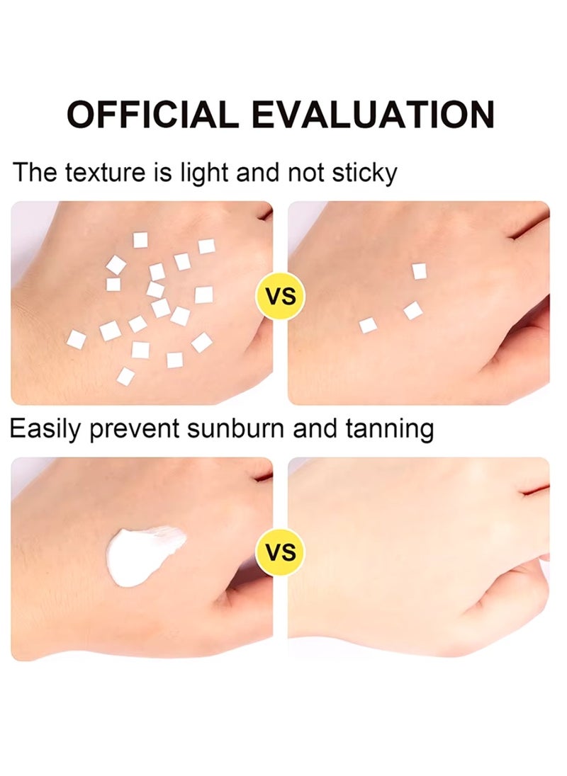 ibcccndc CC Cream Color Correcting Gel with Centella Asiatica Full Coverage Foundation Hydrating Cream and SPF 25 Sunscreen Even Skin Tone Moisturizing Hydrating Serum Dark  - Image 5