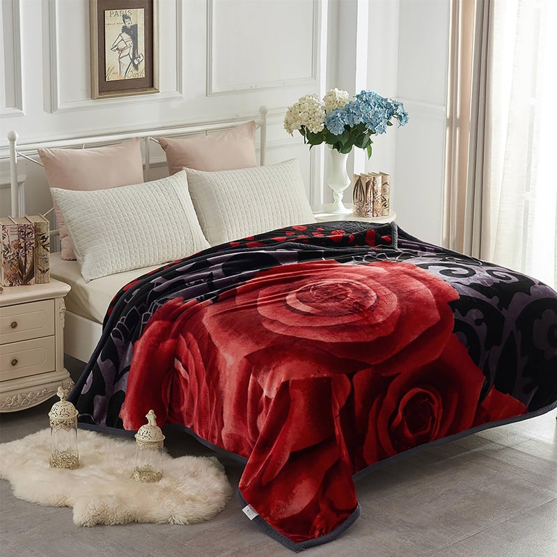 JYK Korean Mink Fleece Blanket, 2.3kg - Image 2