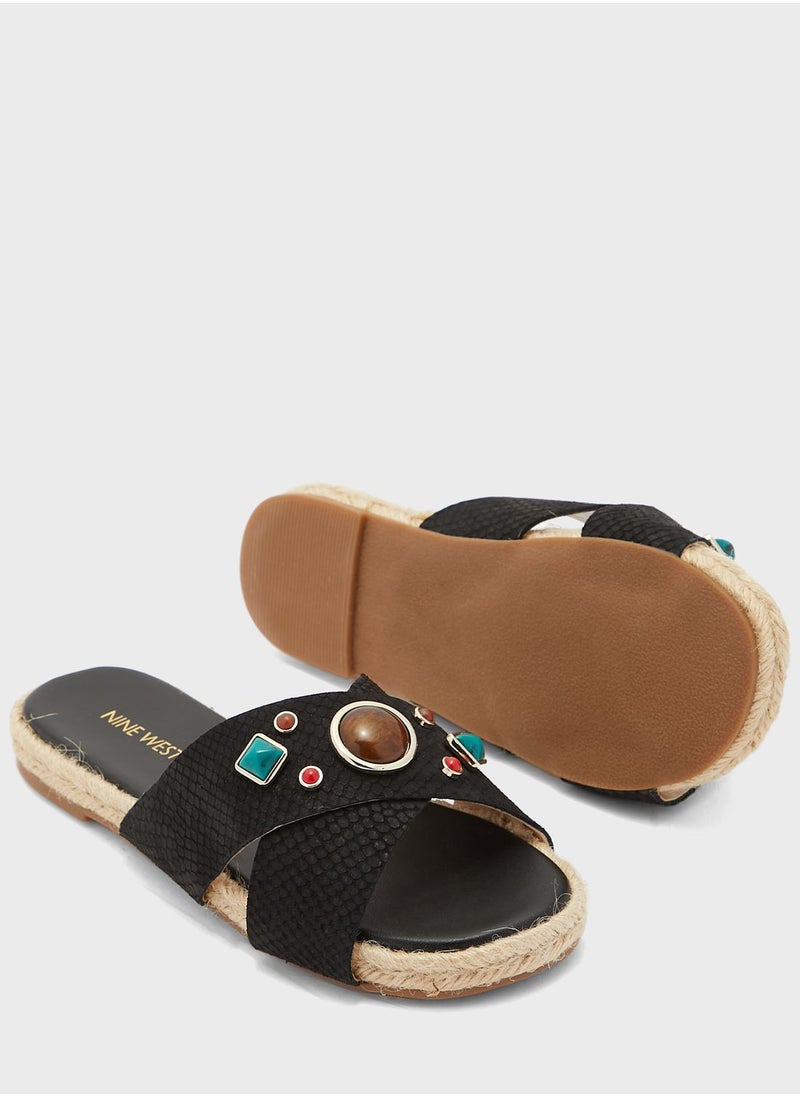 NINE WEST - Yaffa Comfort Sandals - Image 1