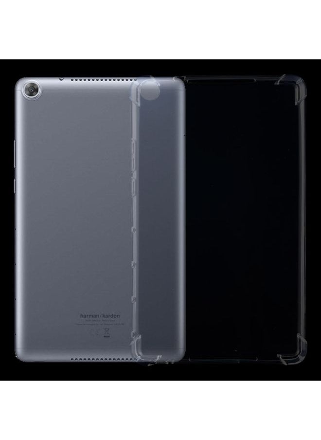 HuHa - Case Cover For Huawei Mediapad M5 Lite Shockproof Transparent TPU Protective Case - Image 1
