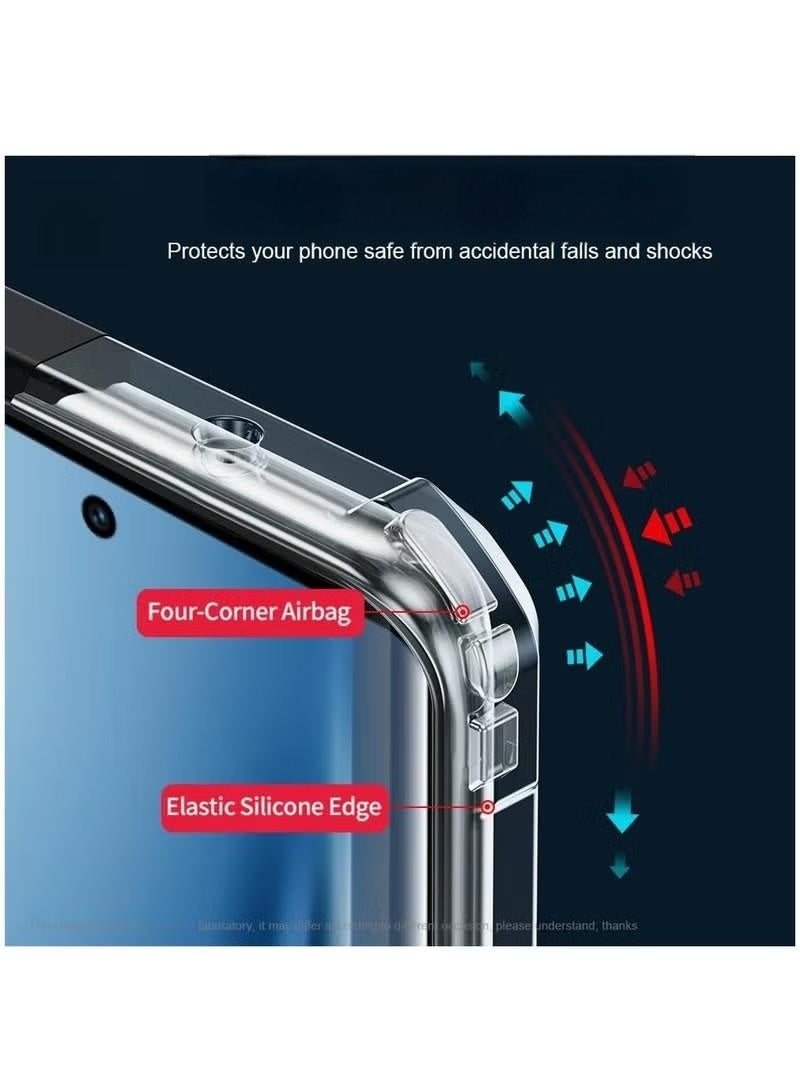 جراب هاتف مغناطيسي لهاتف Tecno Camon 40 Pro 5G جراب هاتف سيارة مغناطيسي مع خاصية منع السقوط، غطاء هاتف مقاوم للأصفر والصدمات والسقوط - Image 3