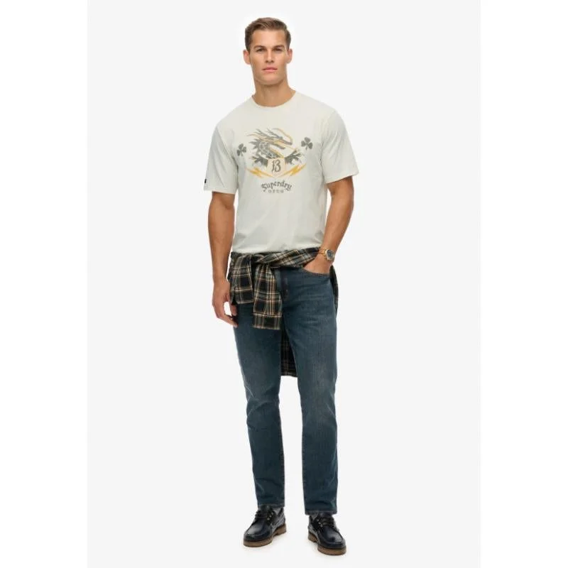 Superdry  Campaign Souvenir Loose T-Shirt for Men | Best Price UAE