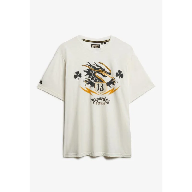 Superdry  Campaign Souvenir Loose T-Shirt for Men | Best Price UAE