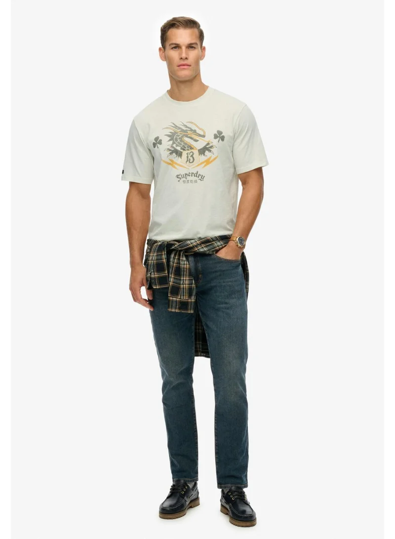 Superdry  Campaign Souvenir Loose T-Shirt for Men | Best Price UAE
