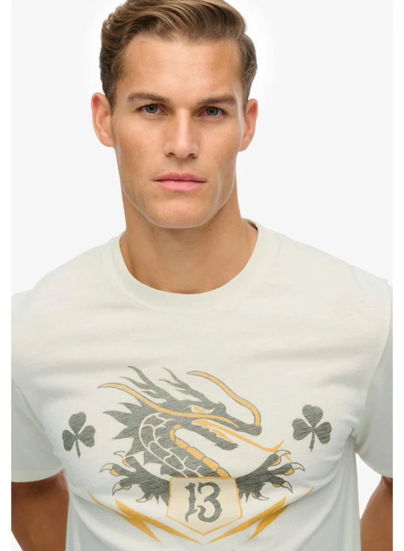 Superdry  Campaign Souvenir Loose T-Shirt for Men | Best Price UAE