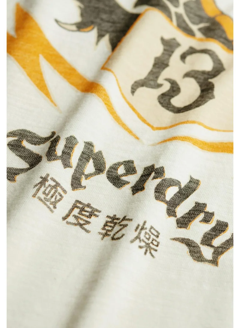 Superdry  Campaign Souvenir Loose T-Shirt for Men | Best Price UAE