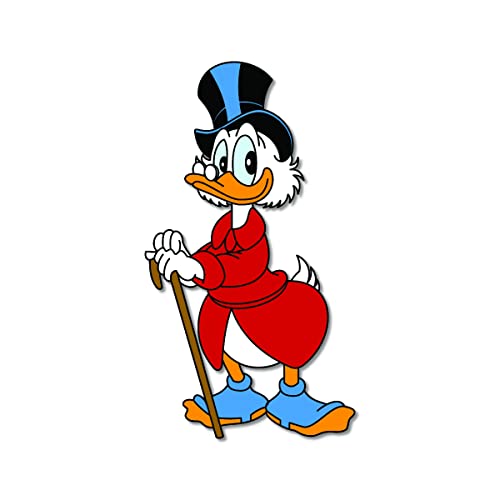 Bhai Please Uncle Scrooge Wooden Fridge Magnet (Pack of 1) | Cartoon Characters, Movie, TV, Comics, Anime | Fridge Decorations | Gift for Friends, Colleagues, Gen Y | Birthday, Return Gift - Image 1