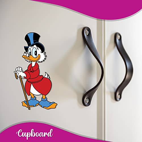 Bhai Please Uncle Scrooge Wooden Fridge Magnet (Pack of 1) | Cartoon Characters, Movie, TV, Comics, Anime | Fridge Decorations | Gift for Friends, Colleagues, Gen Y | Birthday, Return Gift - Image 2