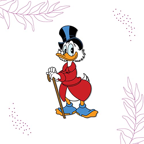 Bhai Please Uncle Scrooge Wooden Fridge Magnet (Pack of 1) | Cartoon Characters, Movie, TV, Comics, Anime | Fridge Decorations | Gift for Friends, Colleagues, Gen Y | Birthday, Return Gift - Image 3
