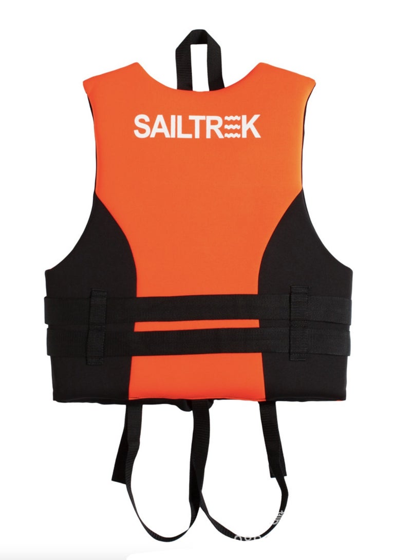 SAILTREK Swim Jacket - Neoprene Life Jacket, Buoyancy Aid Swim Vest with Adjustable Safety Strap for Snorkeling Swimming Kayaking, Water Sports Safety Adult Vest - Image 3