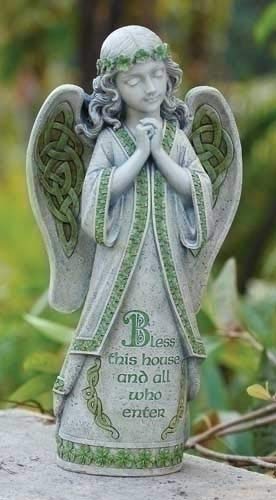 Joseph's Studio by Roman, 14.5" H Celtic Angel Garden Statue, Outdoor Décor, House Warming Gift, - Image 2