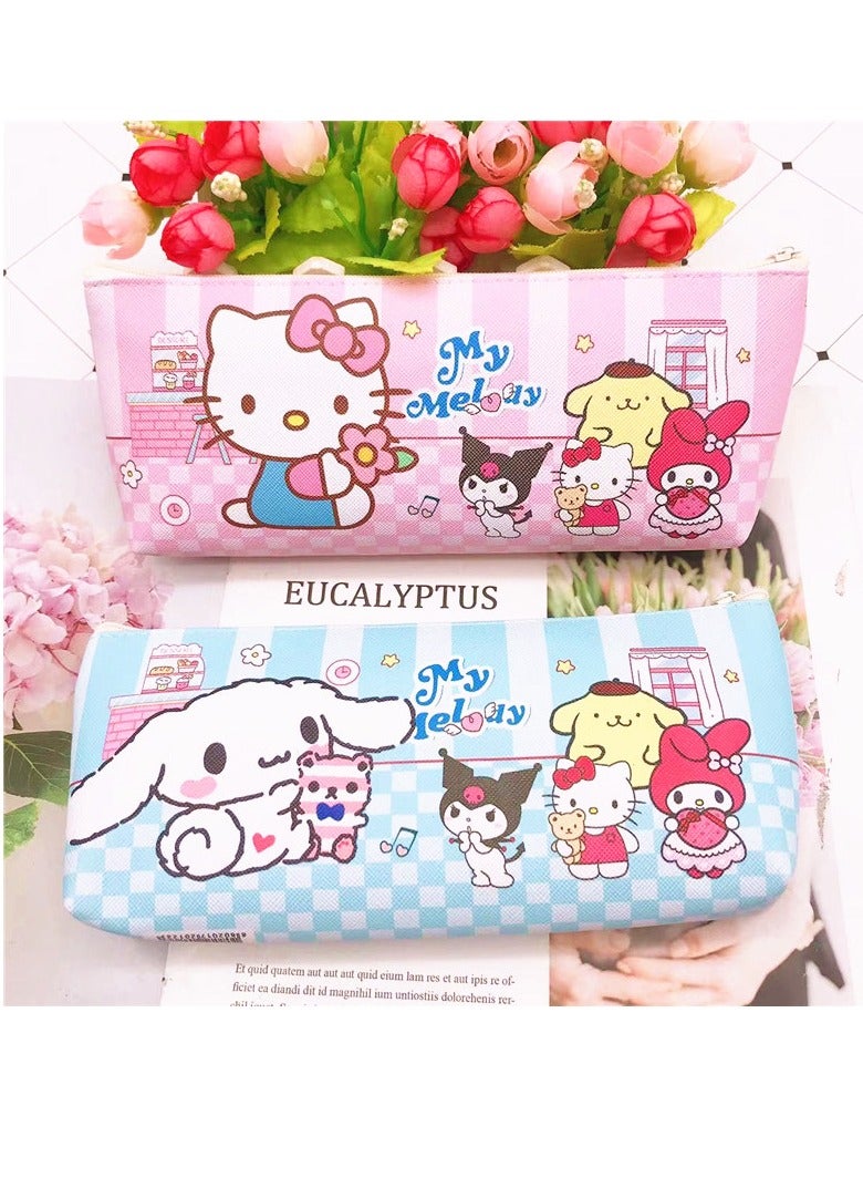 EHOME Sanrio Kuromi multifunctional large-capacity pencil case stationery pen case gel pen set - Image 2