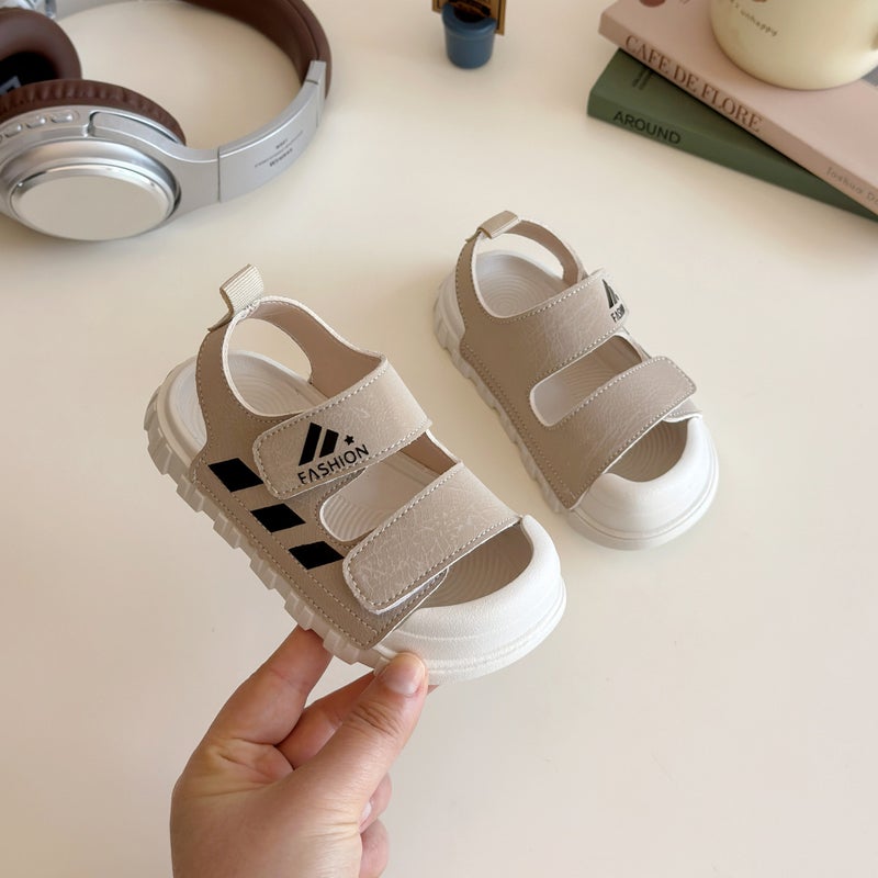 Children'S Sandals 2025 Fashion Boys Beach Shoes Korean Style Soft Sole Baotou Anti-Collision Baby Toddler Shoes - Image 4