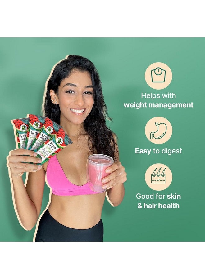 GREEN PROTEIN بروتين أخضر - مسحوق بروتين البازلاء المعزول، بروتين نباتي نباتي، بدون سكر مضاف، 100% نباتي، خالي من الصويا، خالي من الألبان، خالي من الغلوتين، خالي من مسببات الحساسية، بنكهة البطيخ، 15 جرام بروتين لكل حصة، كيس (500 جرام) - Image 4