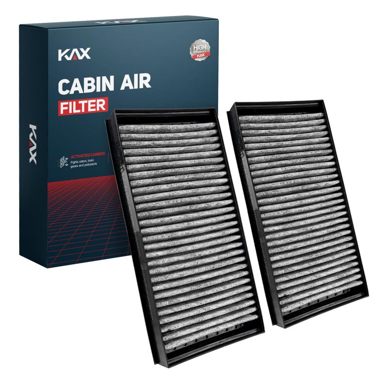 KAX HEPA Cabin Air Filter with Activated Carbon CF10936 Replacement for BMW X5 2007 2008 2009 2010 2011 2012 2013 2014 2015 2016 2017 2018 2019 X6 20082019 Passenger Compartment Air Filter 1Set - Image 2