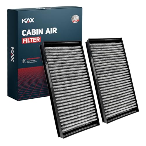 KAX HEPA Cabin Air Filter with Activated Carbon CF10936 Replacement for BMW X5 2007 2008 2009 2010 2011 2012 2013 2014 2015 2016 2017 2018 2019 X6 20082019 Passenger Compartment Air Filter 1Set - Image 1
