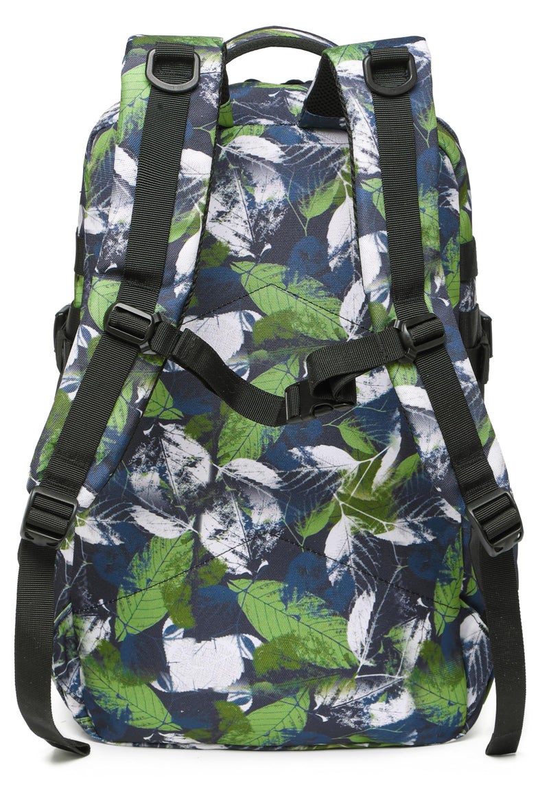 Wotony Tactical Backpack - Military waterproof backpack with multiple pockets and tactical gear for the outdoors (Green Leaf, 25L) - Image 3