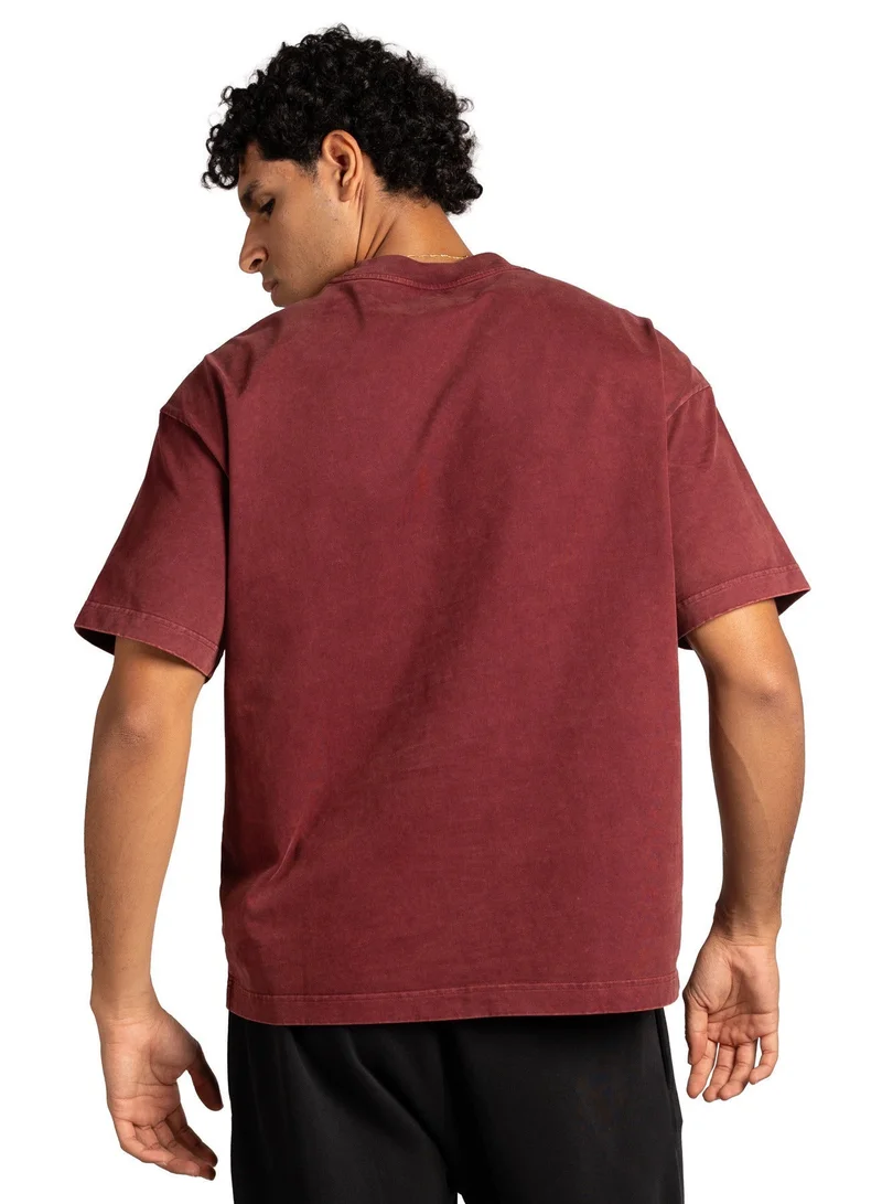 Tanjim Squad RED TS HEADPHONE T-SHIRT-RED for Men | Best Price UAE