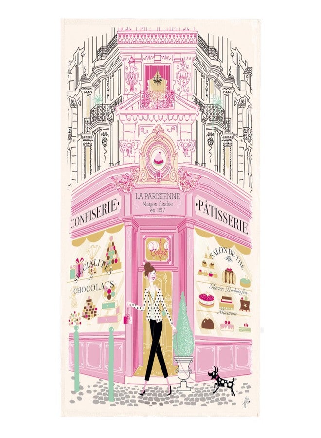 winkler Torchons & Bouchons Pastry Shop Tea Towel - Image 1