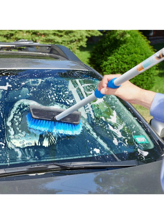 أنجر فرشاة ناعمة مع ممسحة مطاطية هايدروباور احترافية أزرق وأسود 10 بوصة 964810 - Image 3