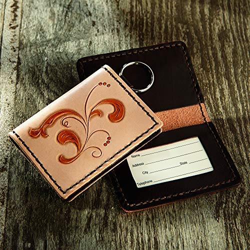 Realeather Silver Edition Card Case Wallet Leathercraft Kit - Image 3