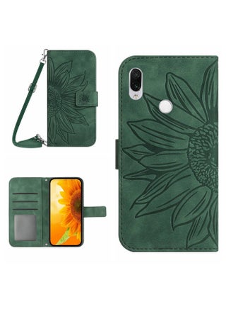Case Cover For Xiaomi Redmi Note 7 / Note 7S / Note 7 Pro Skin Feel Sun Flower Pattern Flip Leather Phone Case with Lanyard(Green) - pzsku/Z1D017B433F303B3CC9F6Z/45/1755107968/e5eb72da-1de7-4a62-b620-beb0bf6a5e8e