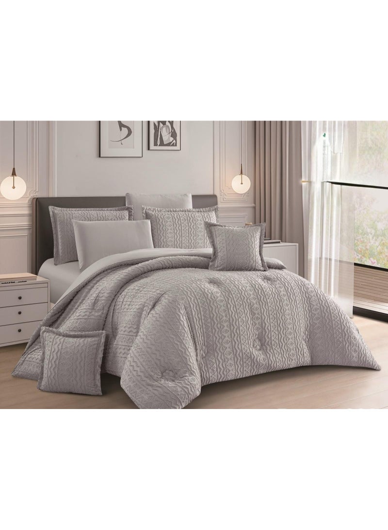 Ronas 5-piece summer microfiber bed set (single size, 230x170 cm) made of excellent quality material.