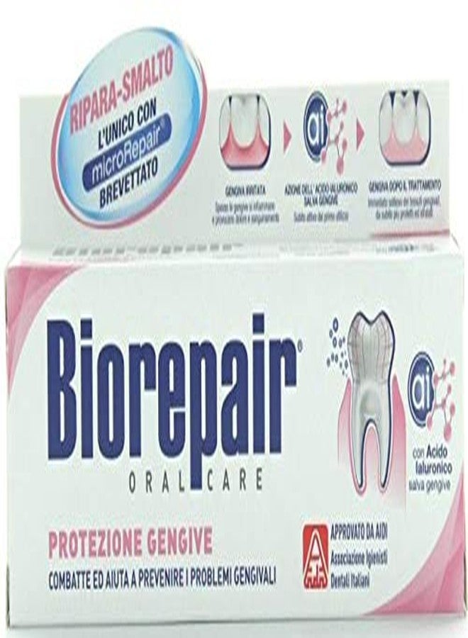 Biorepair: "Protezione Gengive" (Gum Protection) Toothpaste with microRepair * 2.5 Fluid Ounce (75ml) Tube (Pack of 2) * [ Italian Import ] - Image 3
