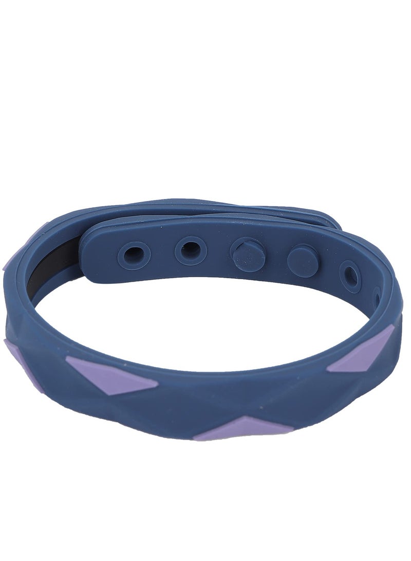 Silicone Wireless Antistatic Wrist Strap Anti Static Wristband Improve Sleep Winter Electrostatic Removal Bracelet for Men and Woman (Navy blue) - Image 3