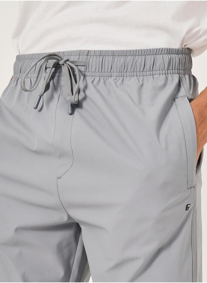 Fort Collins Mid Rise Regular Fit Track Pant with Drawstring by Styli  - Image 3