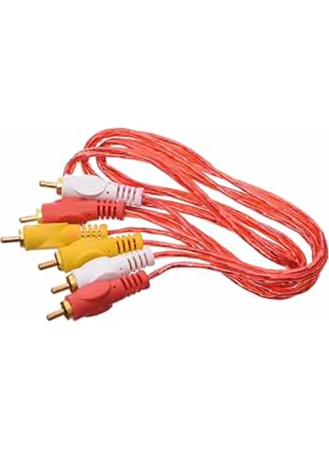 Star High Quality 6 in 1 Audio Video Cable 3X3 Star Receiver Connector 5 Meters