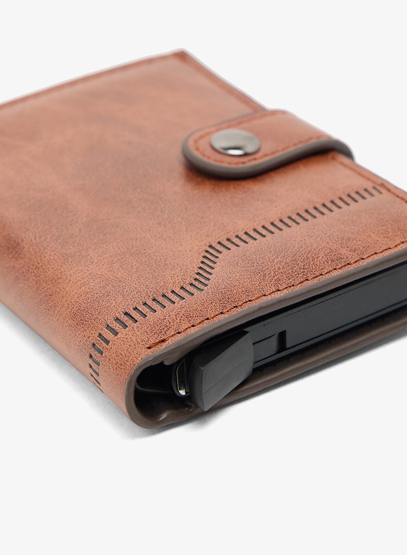 Robert Wood Pop Up Card Holder Wallet - Image 4