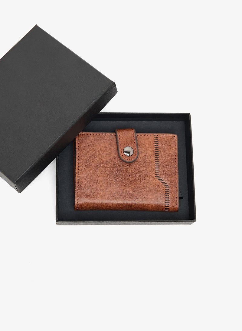 Robert Wood Pop Up Card Holder Wallet - Image 5