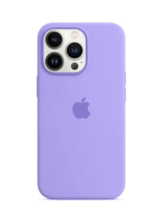 Protective Soft Silicone Case Cover for Apple iPhone 13 Pro Max Light Violet - Image 2