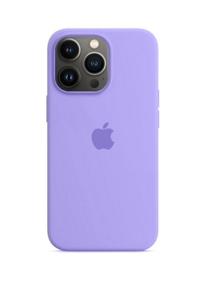 Protective Soft Silicone Case Cover for Apple iPhone 13 Pro Max Light Violet - Image 4
