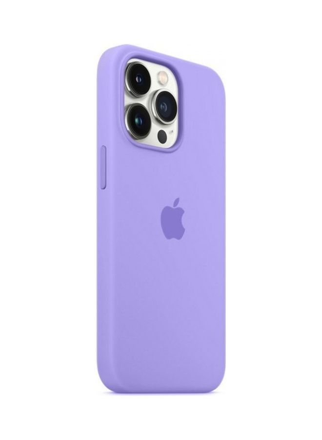 Protective Soft Silicone Case Cover for Apple iPhone 13 Pro Max Light Violet - Image 1