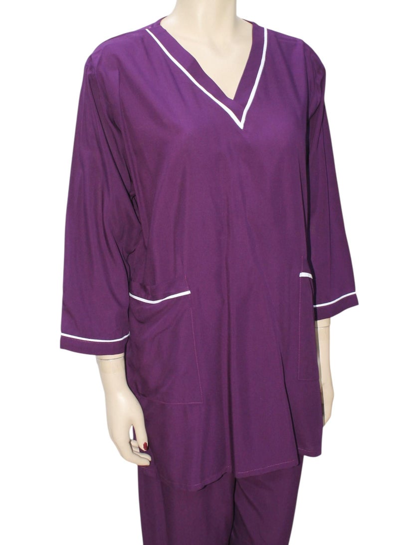1home Professional Healthcare/Domestic Worker Scrub Set 2piece  - Image 2